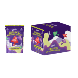 Purple Magic Amanita Mushroom Gummy 3000mg