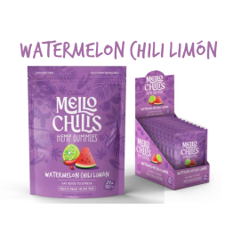 Mello Chillis Hemp Gummies Chili Lemon 10PK