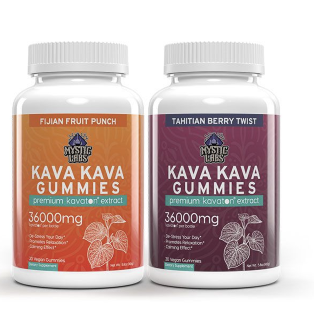 Mystic Labs Kava Kava Gummies 36000MG Jar