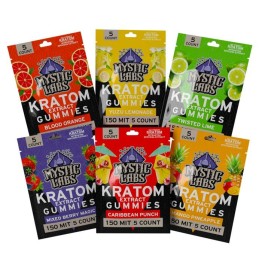 Mystic Labs Kratom MIT Gummies 150mg 6pk 5ct