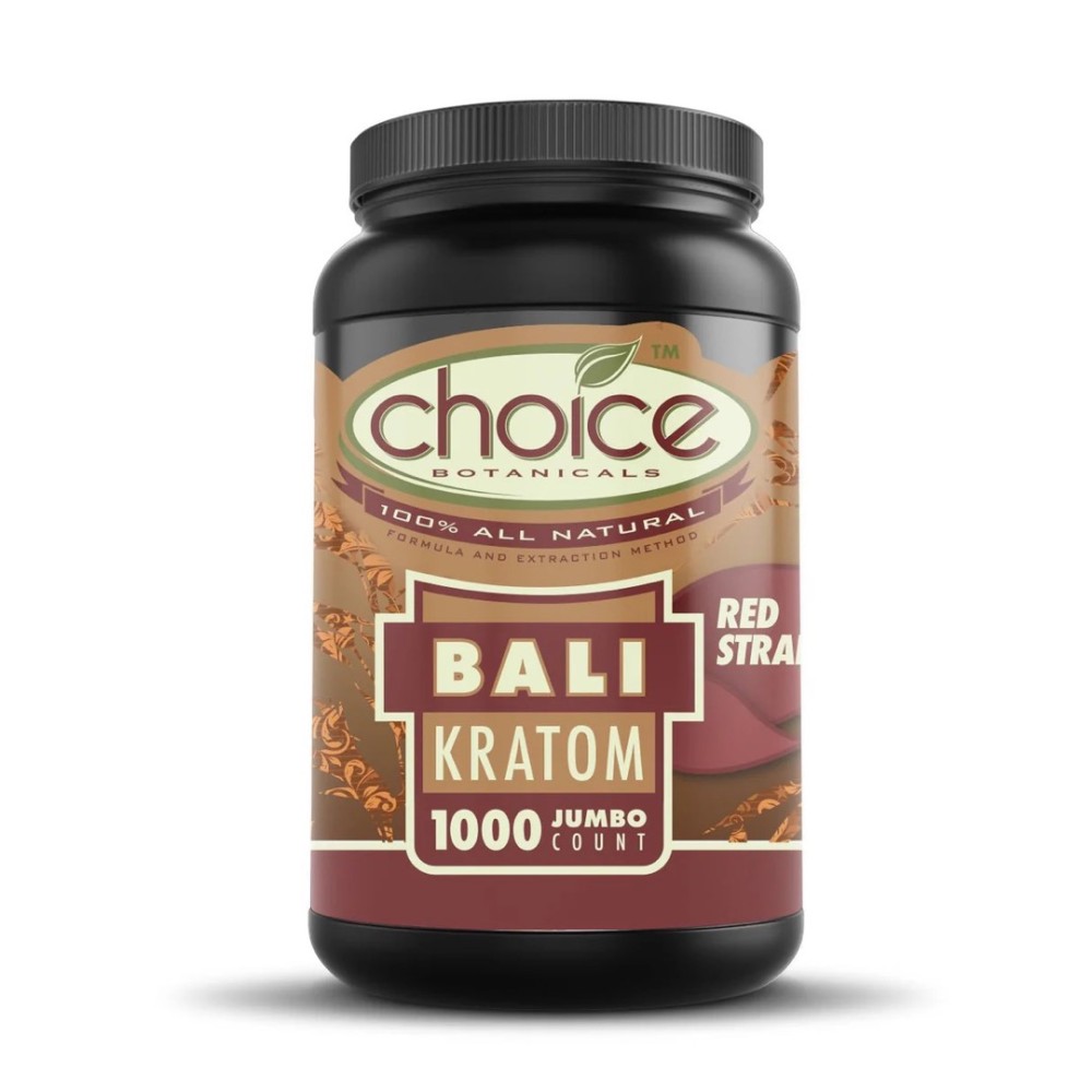 Choice B Kratom Capsules 1000CT (Jumbo)