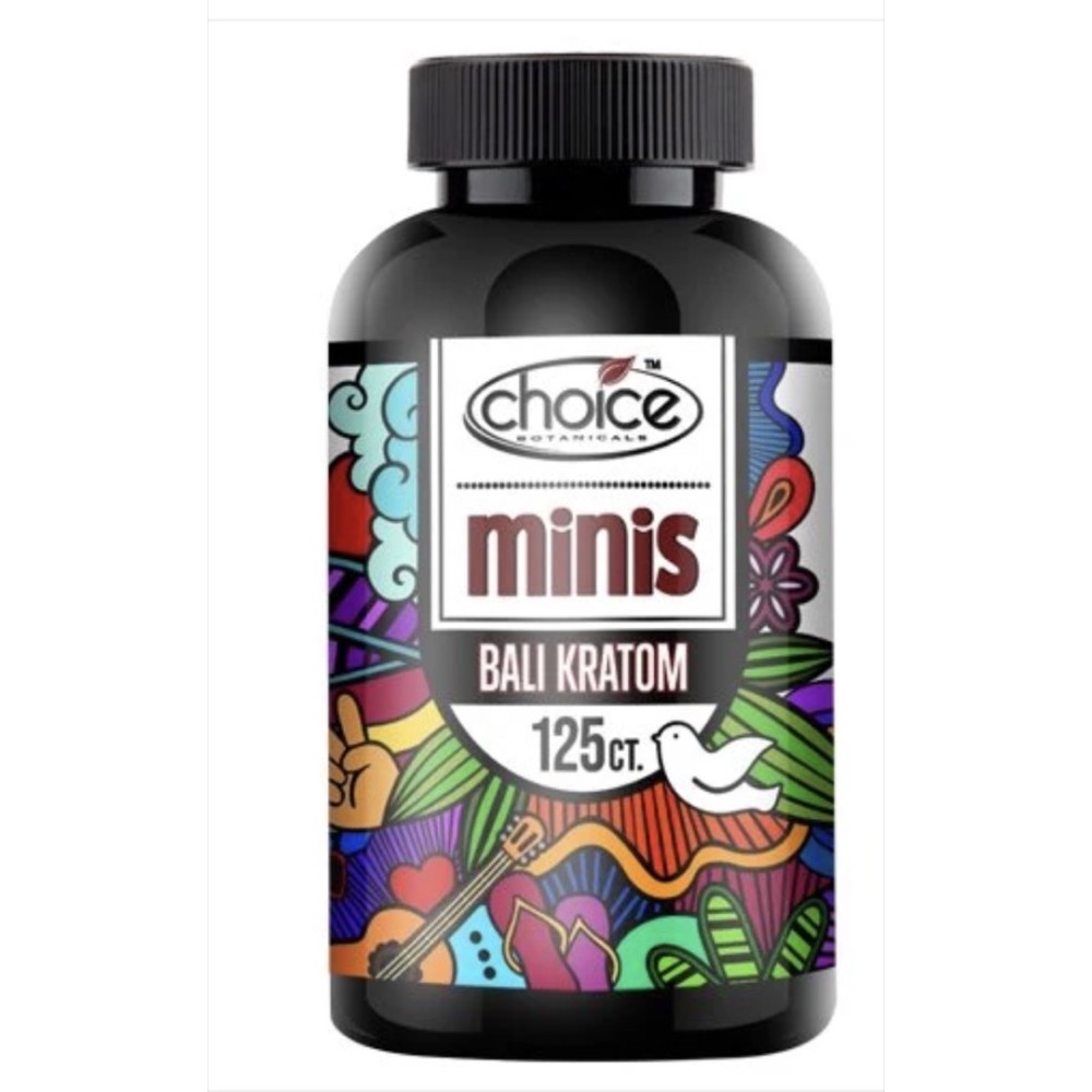 Choice B Kratom Capsules 125CT (MINIS)