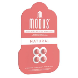 Modus Pseudo Kratom 4CT/10PK Natural 80MG