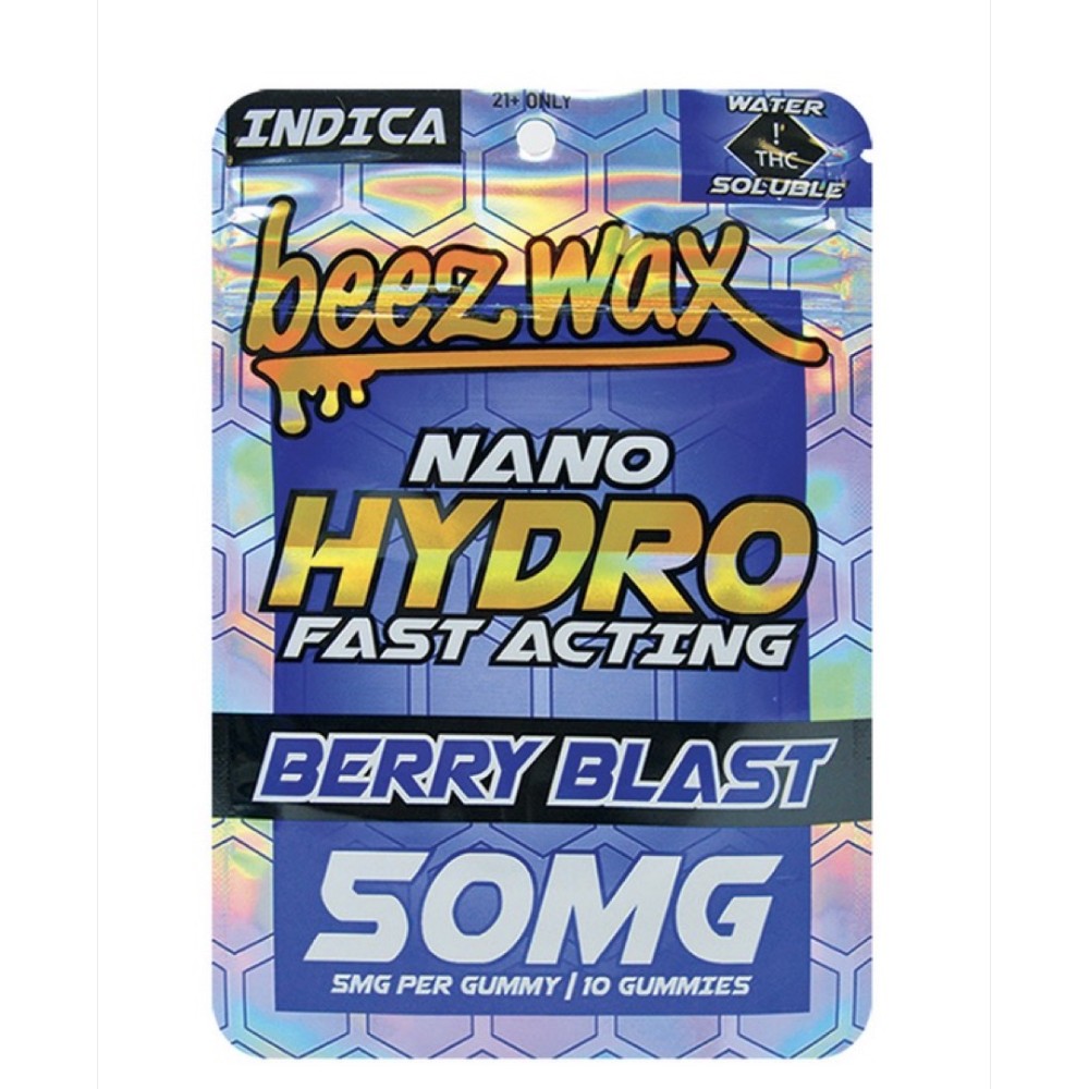 Beezwax Nano Hydro Gummy Indica 5MG/10PK