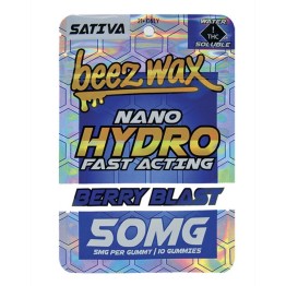 Beezwax Nano Hydro Gummy Sativa 5MG/10PK