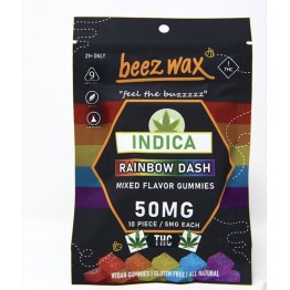 Beezwax Gummy 50MG/10PK Rainbow Dash