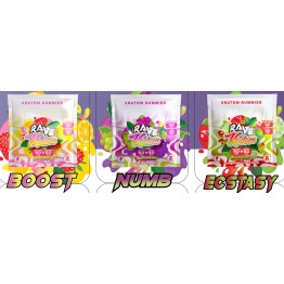 Rave Kratom Gummies 10CT/6PK