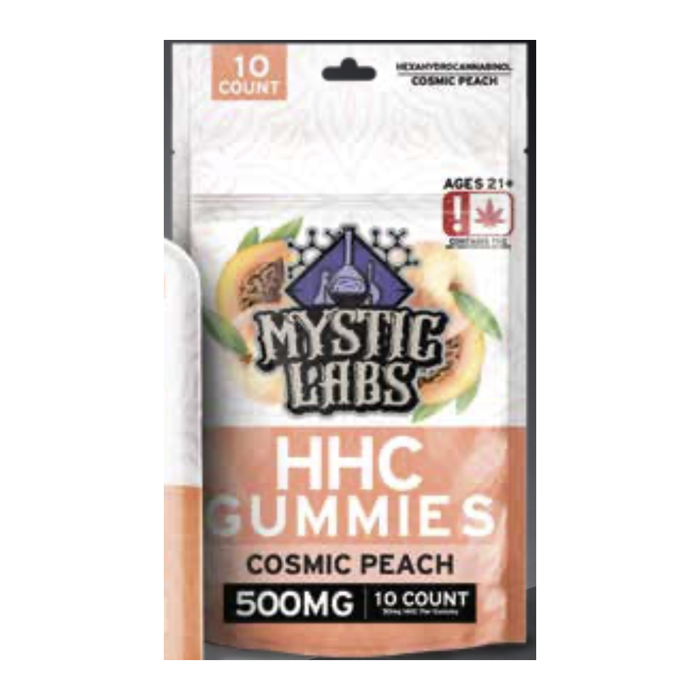 Mystic Labs HHC Gummies 500mg 6pk 10ct