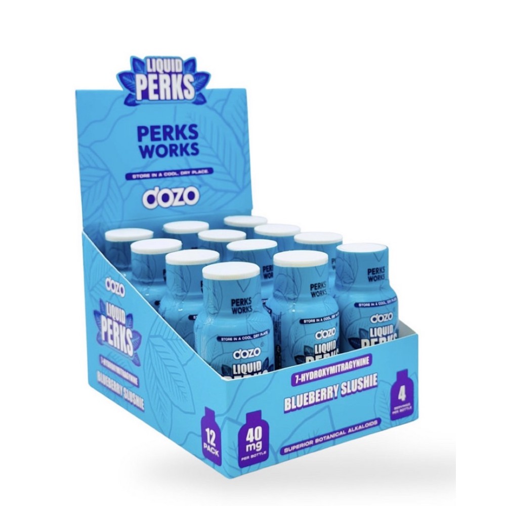 Dozo Liquid 7-Hydro 12CT Blueberry Slushie Dozo Liquid 7-Hydro 12CT Blueberry Slushie