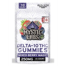 Mystic Labs D10 THC Gummies...