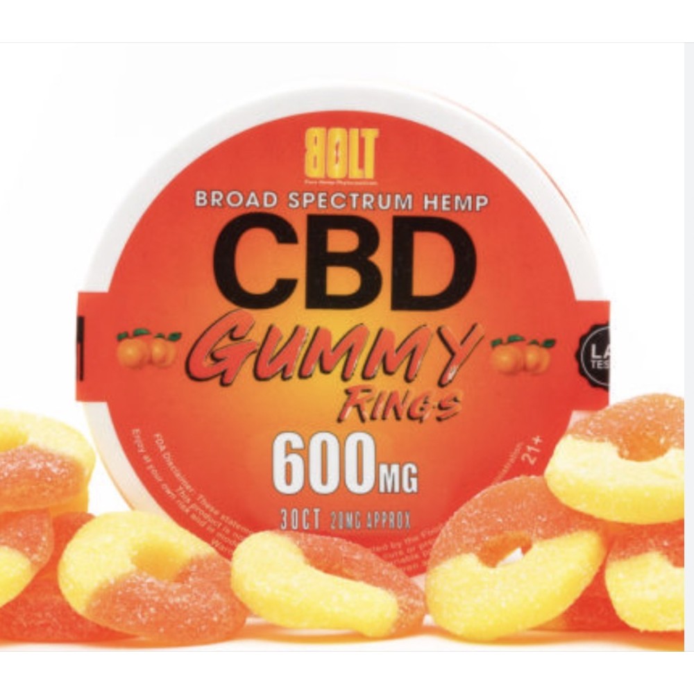 Bolt 600mg CBD Gummies 30ct Jar