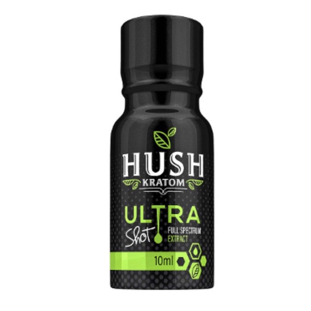 Hush Ultra Lime Kratom Shots 12pk