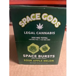 Space Burst 300MG Gummies
